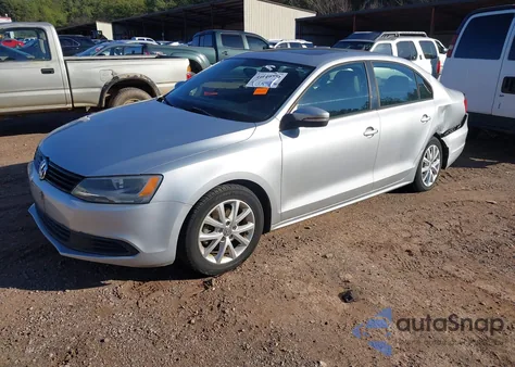 2012 Volkswagen Jetta 2.5L Se z USA, uszkodzony, nr VIN 3VWDP7AJ6CM387309